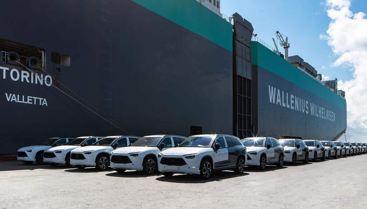 Nio sends first ES8s to Norway