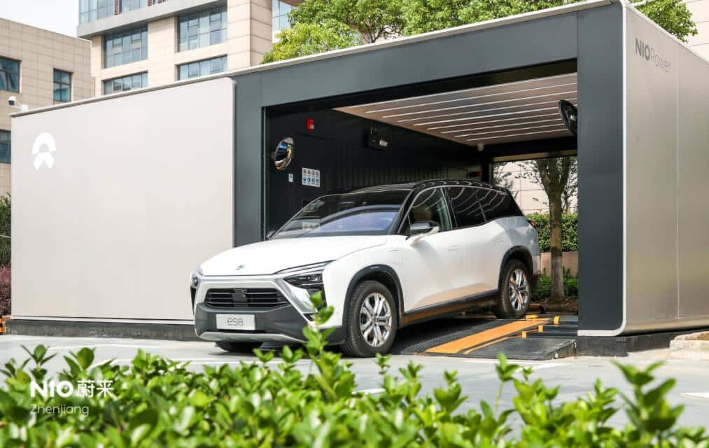 Nio adds 4 new battery swap stations, bringing total to 308
