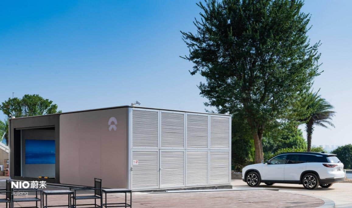Nio adds two new battery swap stations, bringing total to 352