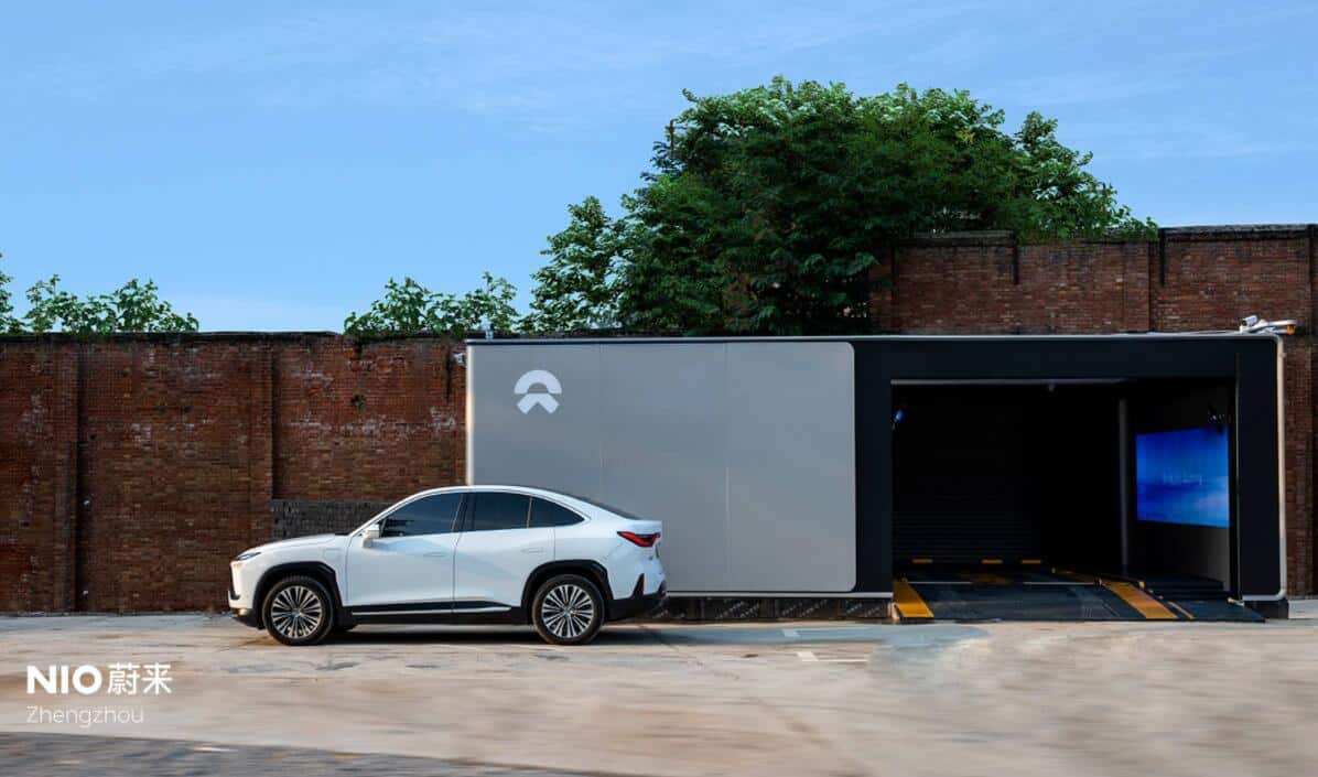 Nio adds another battery swap station in flood-hit Zhengzhou