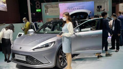 Arcfox α-S equipped with 'Huawei Inside' to start open road testing