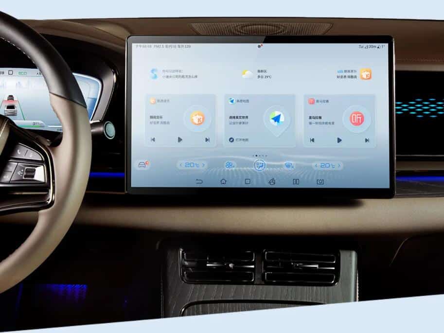 BYD unveils 5G-enabled in-vehicle OS, allows Han EV users to upgrade