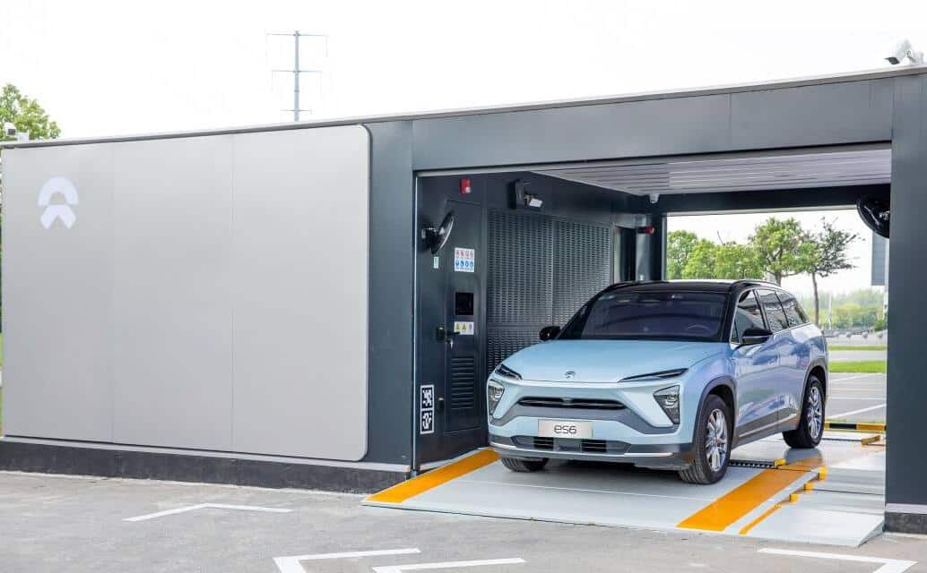 Nio adds four new battery swap stations, bringing total to 374