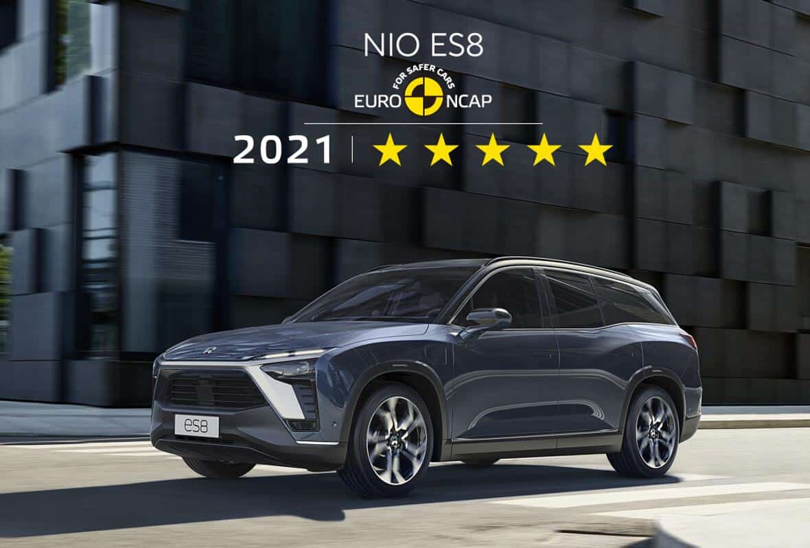 Nio ES8 gets 5-star safety rating in European crash test