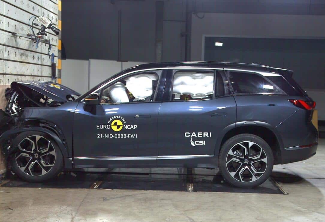 Nio ES8 gets 5-star safety rating in European crash test