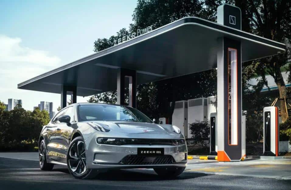 Zeekr builds its first charging station in Hangzhou