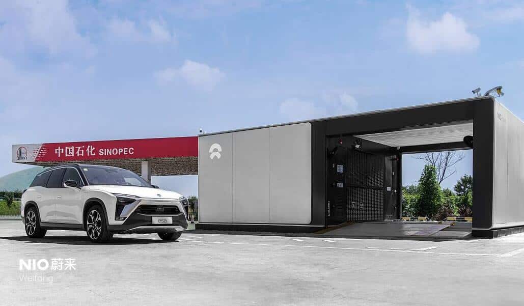 Nio adds 5 new battery swap stations, bringing total to 471