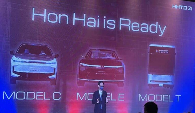 Foxconn unveils three EVs called Model C, Model E, and Model T