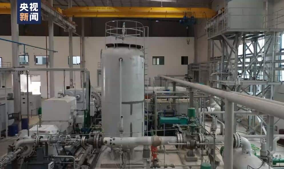 China begins using air compression to store energy and generate electricity during peak hours