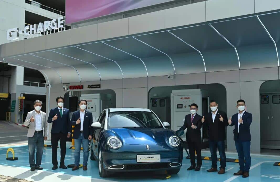 Great Wall Motor builds first supercharging station in Thailand as its popular EV model becomes available there