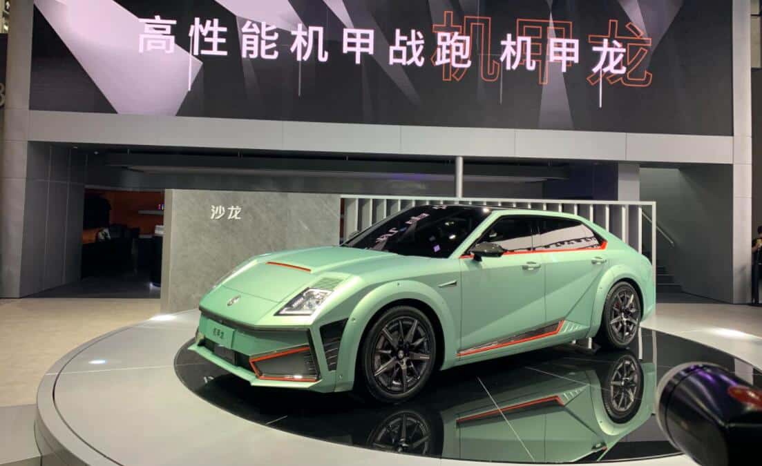 Great Wall Motor's premium EV brand Saloon unveils its first model with four LiDARs from Huawei