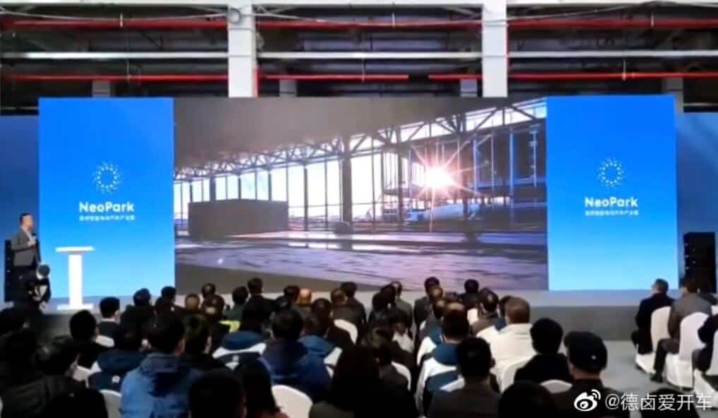 Nio begins equipment installation at its facility in NeoPark