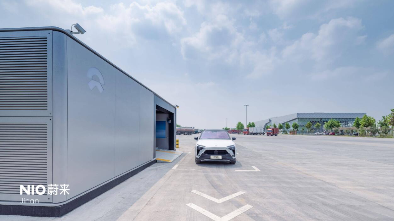 Nio's battery swap network now covers major highways in eastern Shandong province