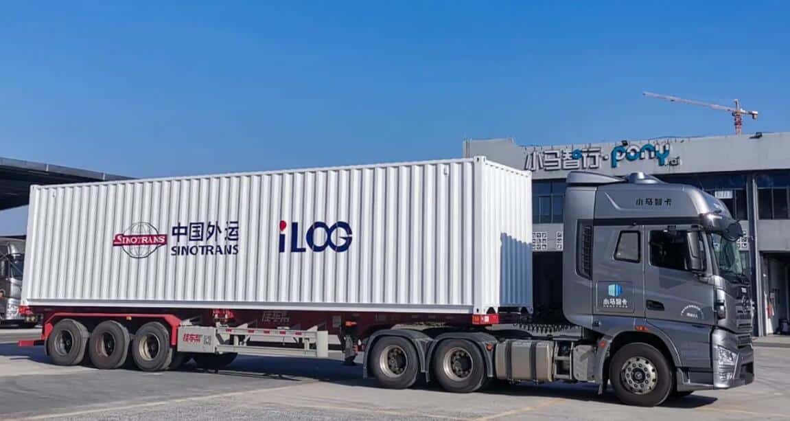 Pony.ai to form JV with Sinotrans to focus on self-driving truck business