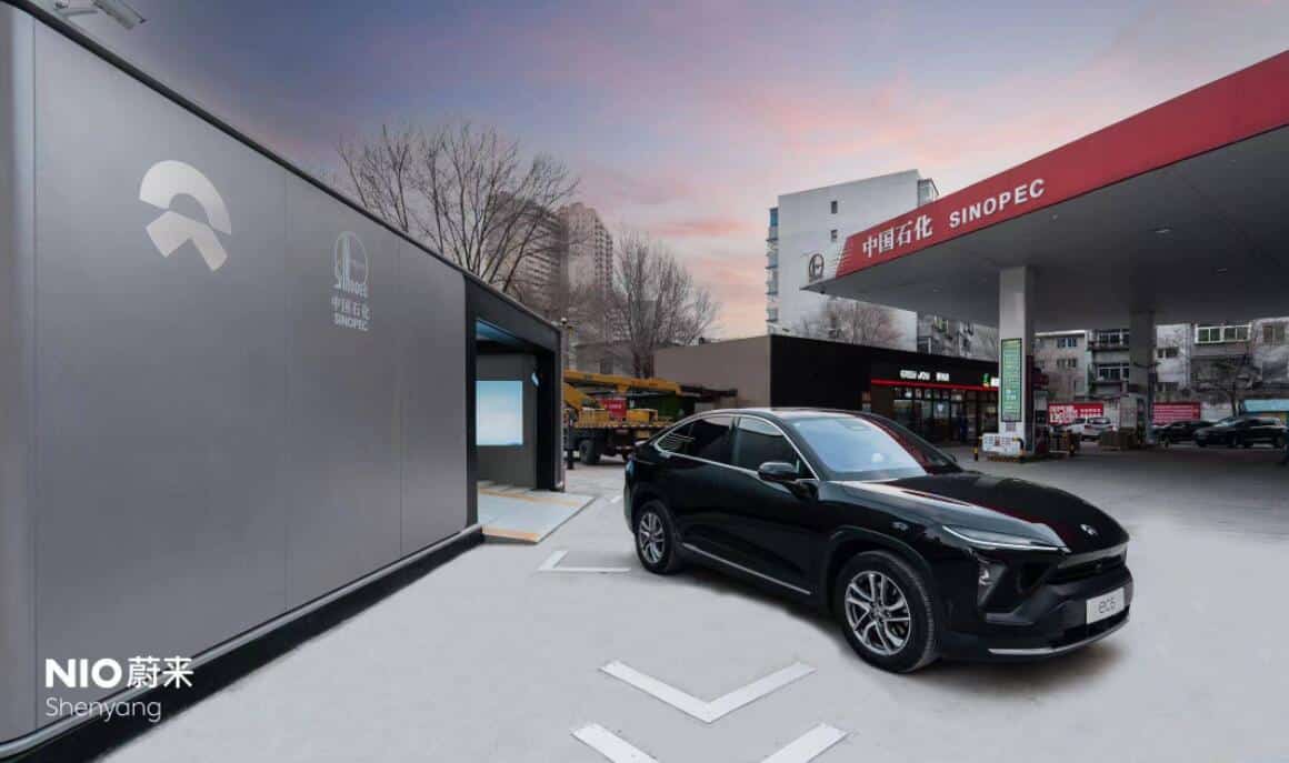 Nio adds 10 swap stations, bringing total to 732