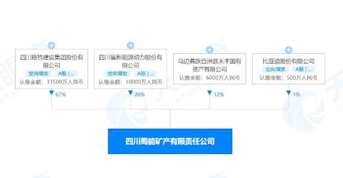 BYD, others set up mining firm as battery material prices continue to rise