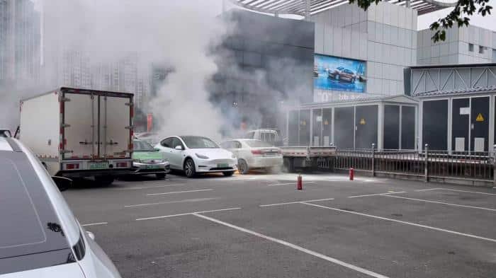 EV fire puts Tesla, Nio, BYD in spotlight, even though none of them really relevant