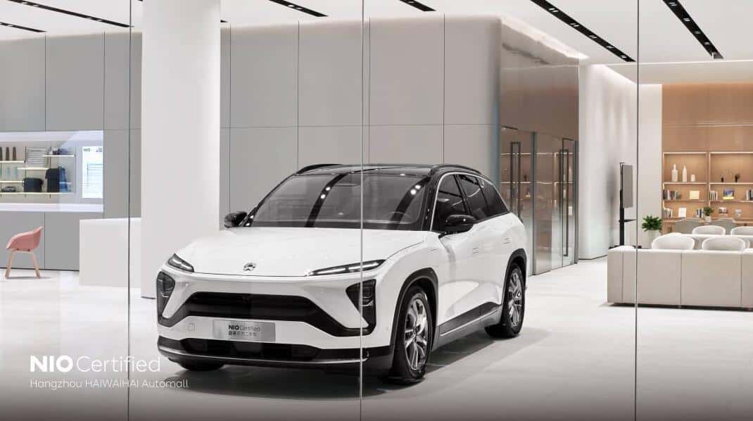 Nio makes major upgrade to its used car business, opens first exclusive showroom