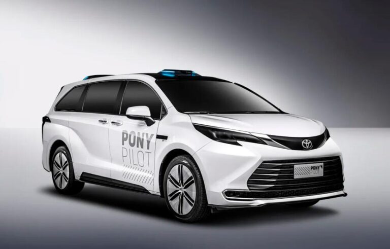 Pony.ai unveils next-gen autonomous driving system design, to be used first in Toyota model
