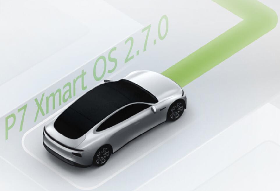 Xpeng brings first OTA update for P7 this year, allows users to share memory parking routes