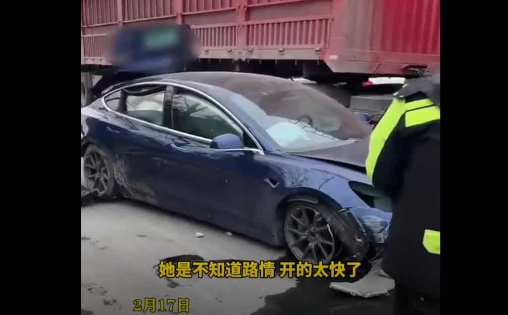 Tesla vehicle reportedly flies over 10-meter-wide river in latest accident