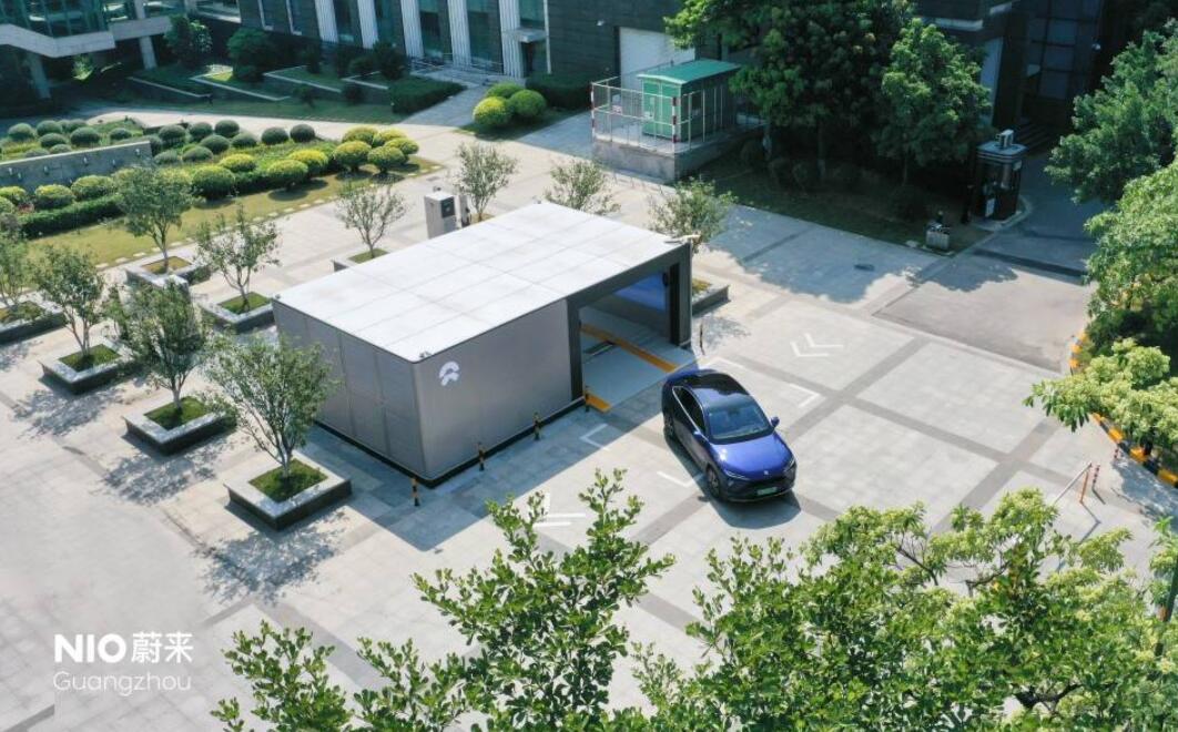 Nio says its swap stations cover all districts in Guangzhou