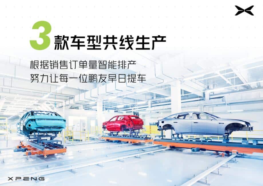 Xpeng says 1 car rolls off line every 90 seconds as production line upgrades complete