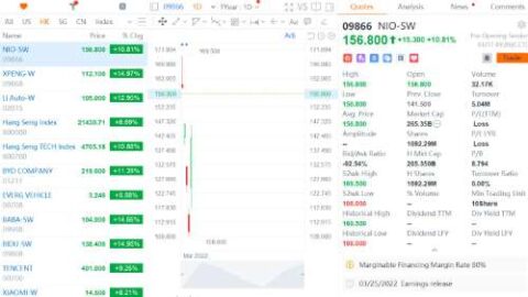 EV stocks extend gains in Hong Kong, with Nio, Xpeng, Li Auto all opening up over 10%