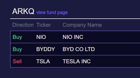 Cathie Wood buys Nio for first time
