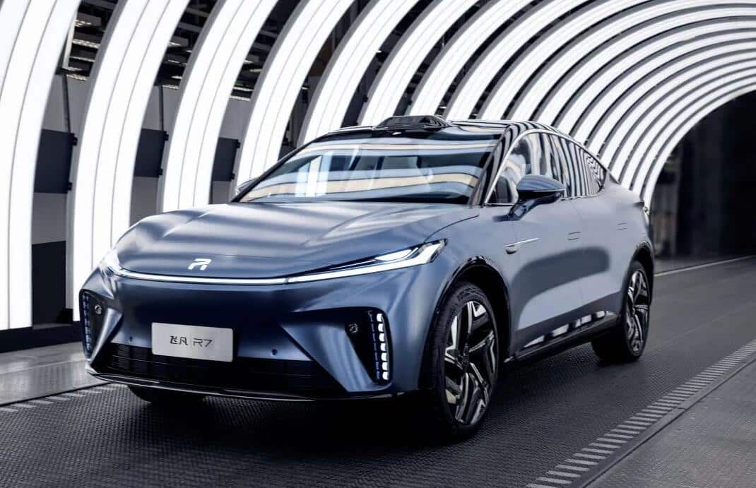 SAIC's Rising Auto sees first major production milestone for its battery swap-enabled R7 SUV