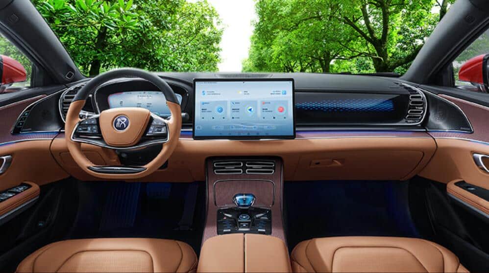 BYD's flagship sedan Han family's two new models start pre-sale