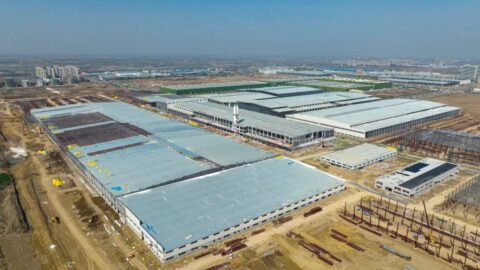 BYD's .37 billion Hefei plant expected to see first vehicle roll off line in June