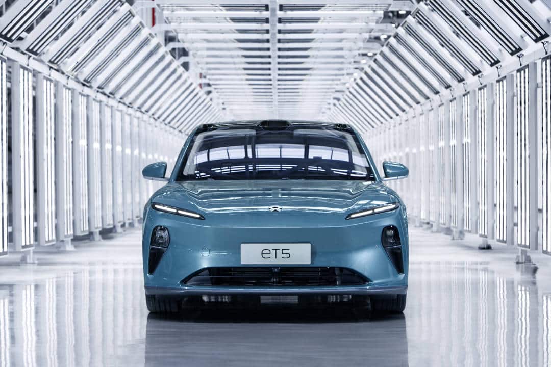 Nio sees first tooling trial builds of ET5 roll off line