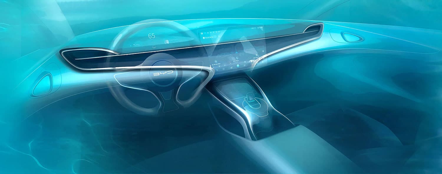 BYD teases interior design of Seal
