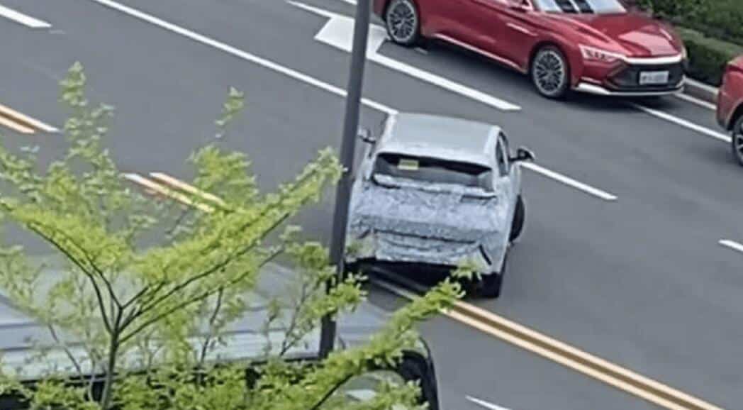 Spy photos suspected to be of BYD's new model Seagull revealed