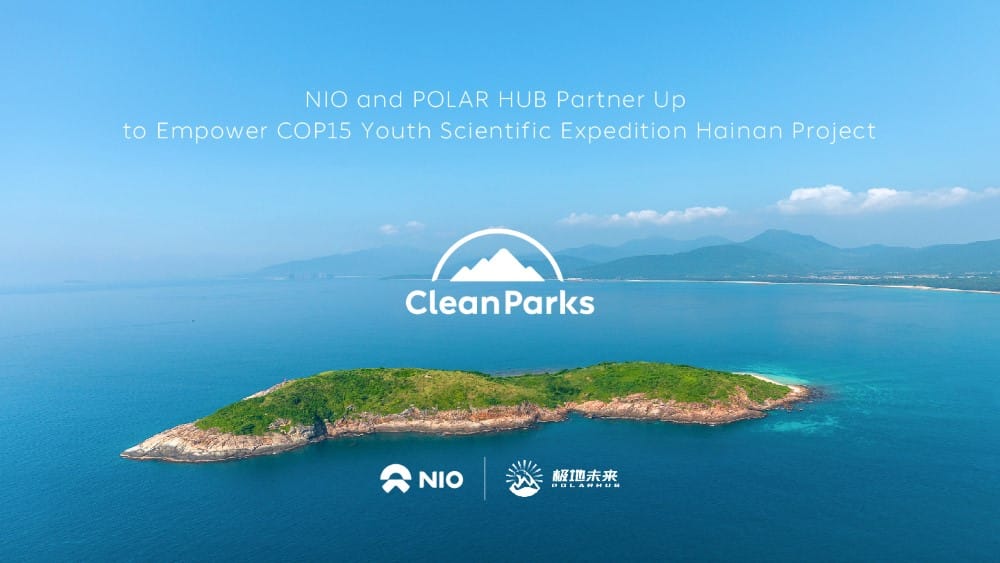 Nio partners with environmental group Polar Hub on its Clean Parks initiative