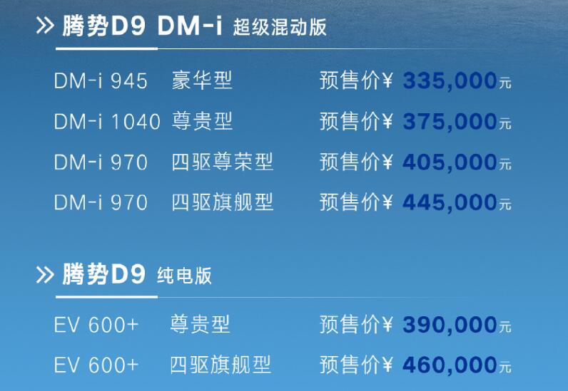 Denza, BYD's JV with Mercedes, starts pre-sales of D9 MPV with prices starting at ,450