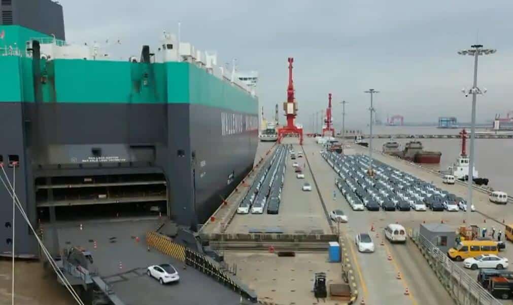 Tesla exports another shipment of over 4,000 vehicles from Shanghai plant