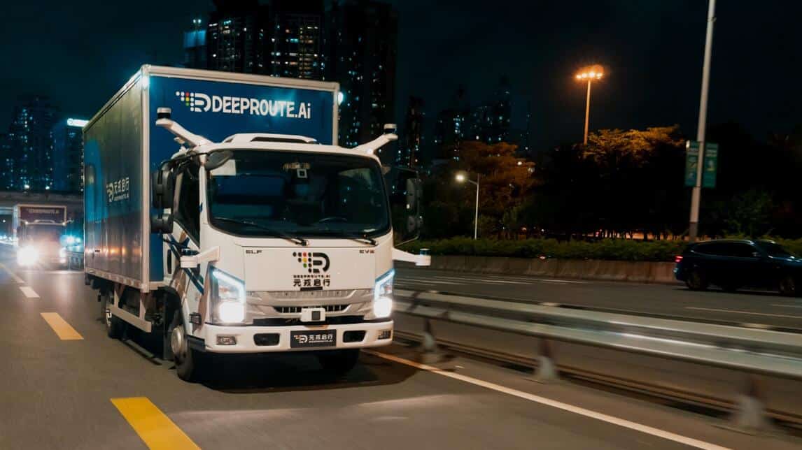 DeepRoute's self-driving trucks used by local courier firm Deppon in major commercialization milestone