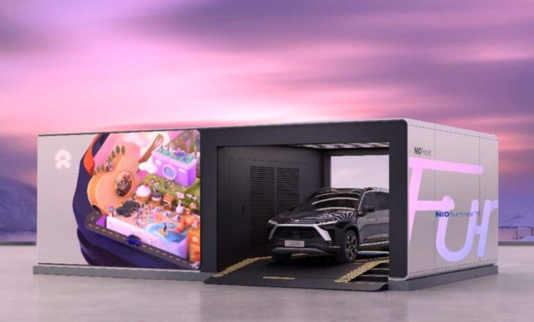 Nio invites users in Norway to submit painting designs to be displayed on swap stations in China