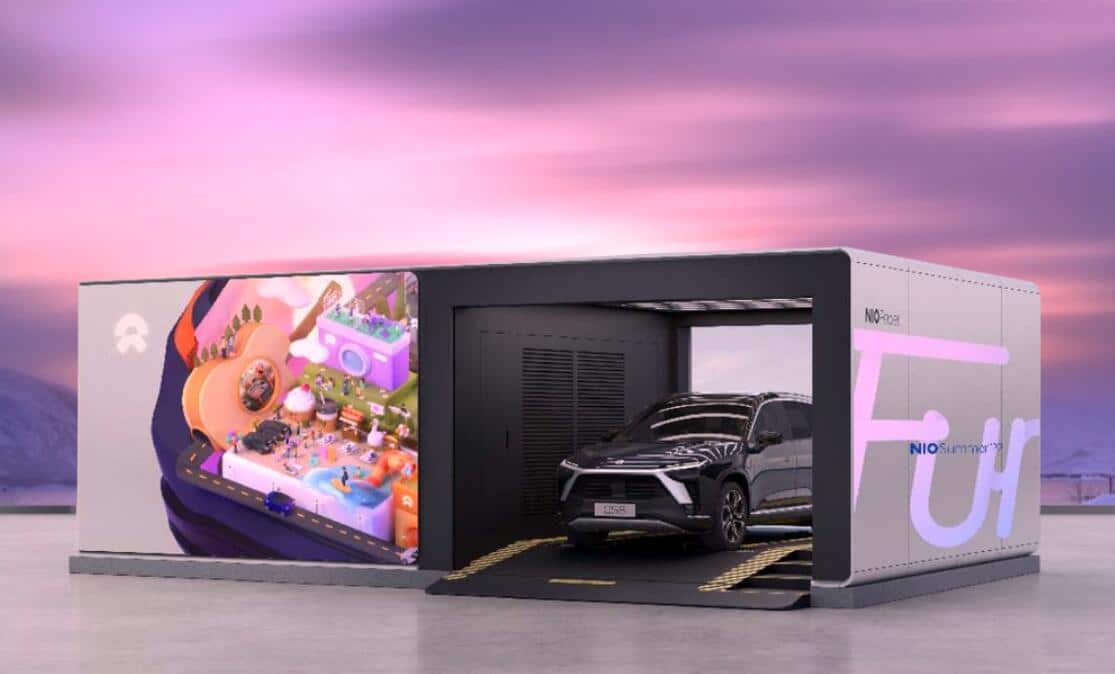 Nio invites users in Norway to submit painting designs to be displayed on swap stations in China