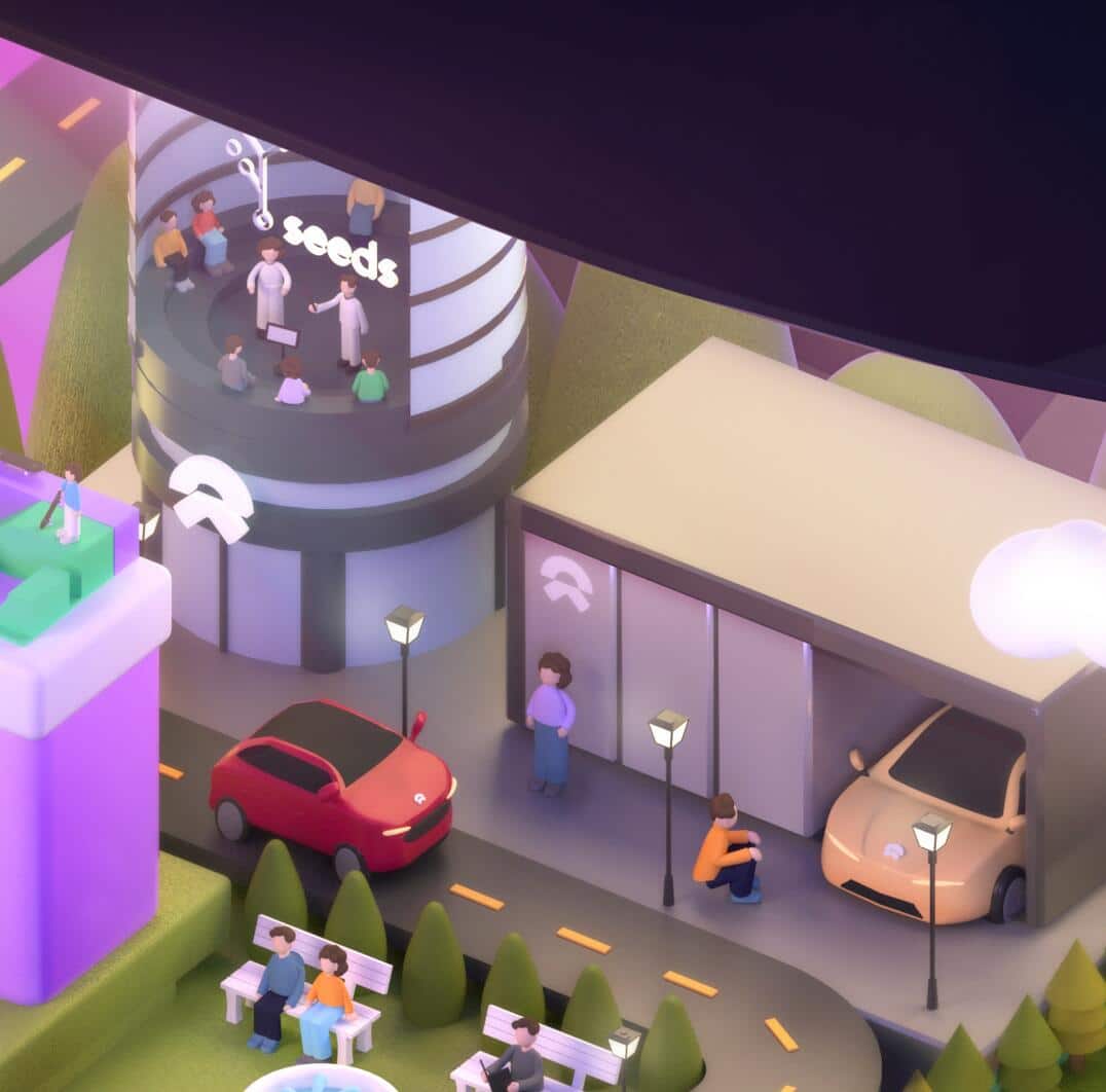 Nio invites users in Norway to submit painting designs to be displayed on swap stations in China