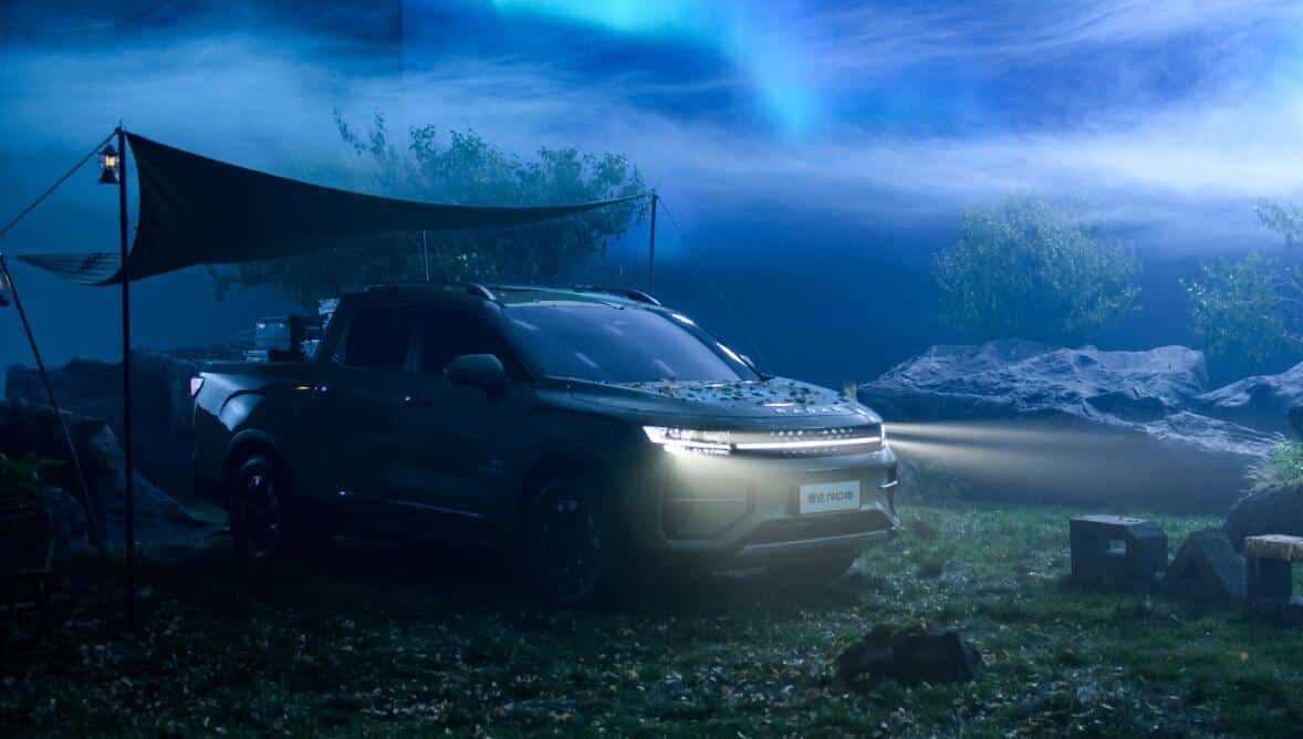 Geely unveils electric outdoor lifestyle vehicle brand Radar and RD6 pickup