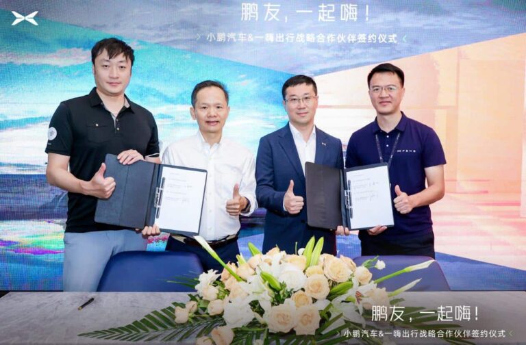 Xpeng partners with car rental firm eHi, delivers first vehicles for operations in 7 cities
