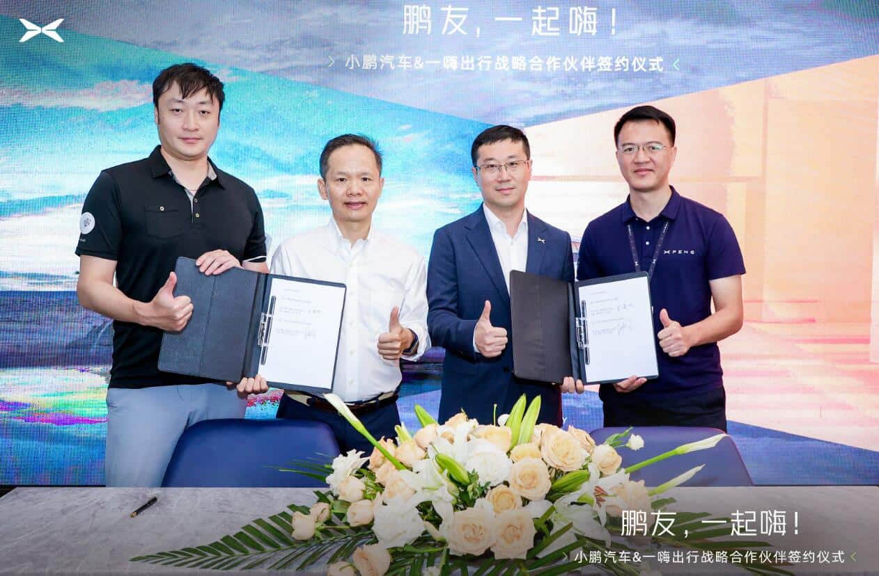 Xpeng partners with car rental firm eHi, delivers first vehicles for operations in 7 cities