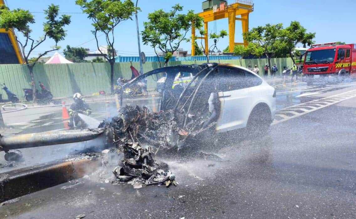 Taiwanese star Jimmy Lin injured in Tesla crash