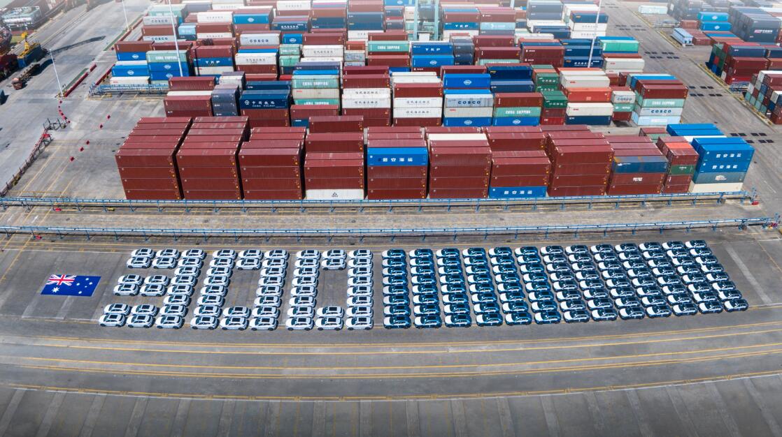 BYD ships 1,000 Atto 3 EVs to Australia after pre-sales began in February