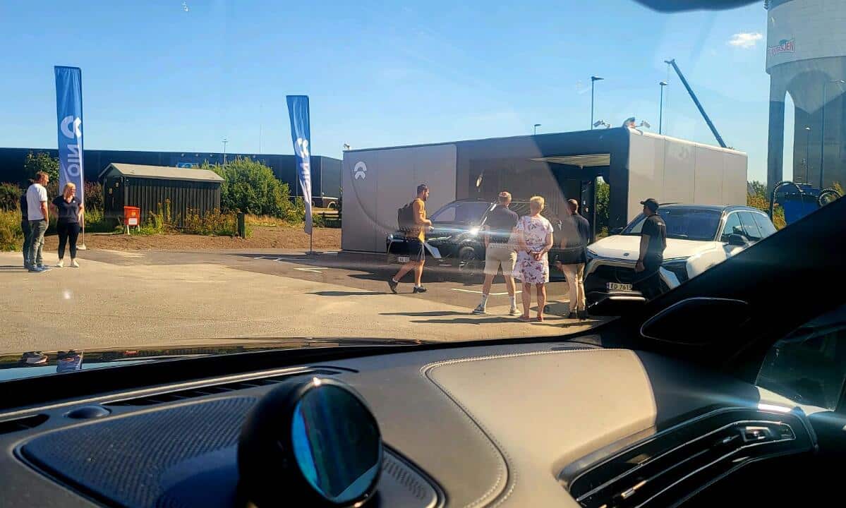 Nio's second swap station in Norway goes into operation