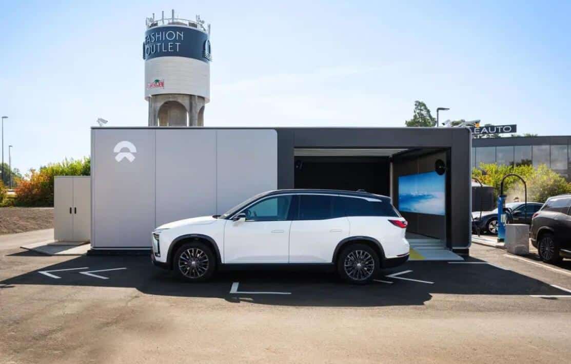 Nio's second swap station in Norway goes into operation