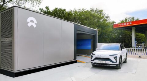 Nio adds two swap stations built with oil giant CNPC